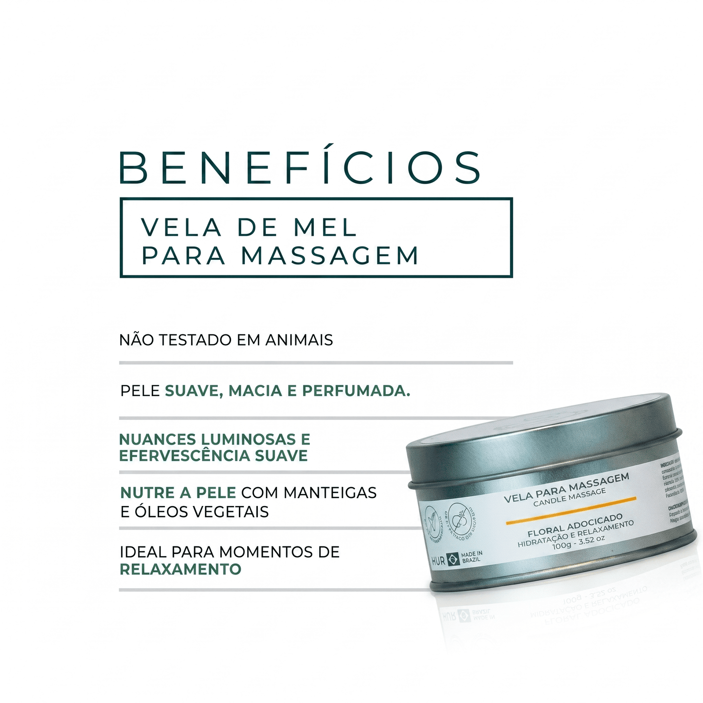Vela de Massagem